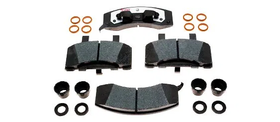 EHT1857H – R/M BRAKES Brake Pad, OE Replacement Hybrid Technology Includes Mounting Hardware - view 2
